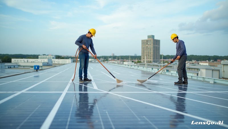 Solar panel cleaning Johannesburg prices