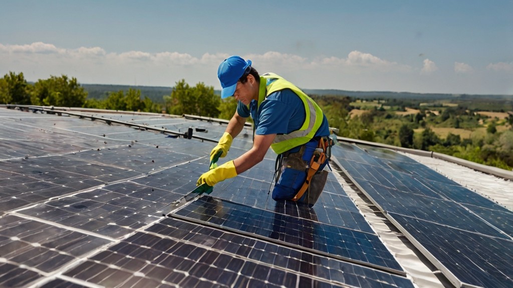 solar panel cleaning randburg