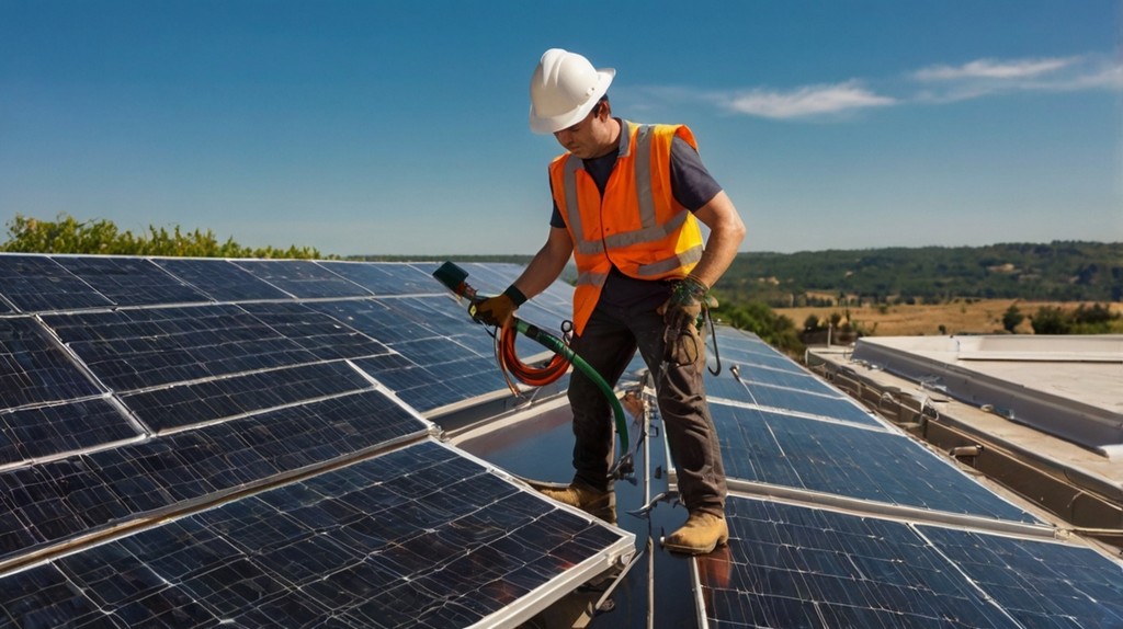 clear solar clean solar panel cleaning in randburg