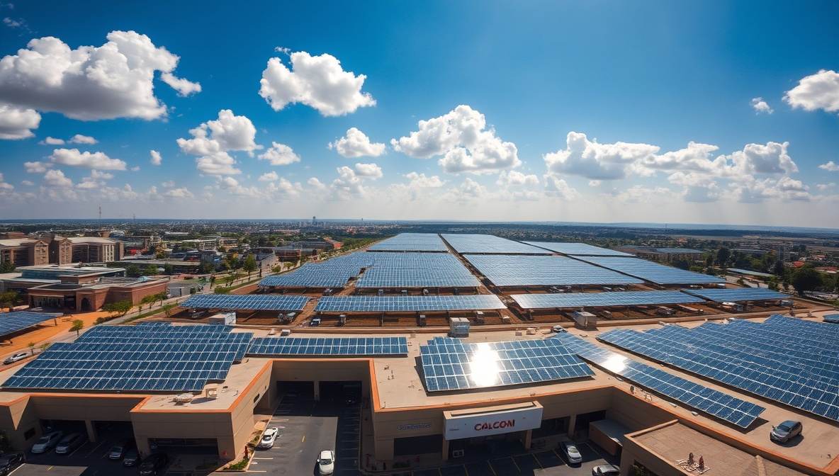 Industrial and Commercial Solar Panel Cleaning 